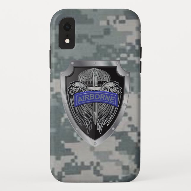 Coques Case-Mate iPhone Ailes aéroportées légendaires avec bouclier (Dos)