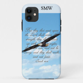 Coque Case-Mate Pour iPhone Ailes comme Eagles, bible de chrétien de 40:31