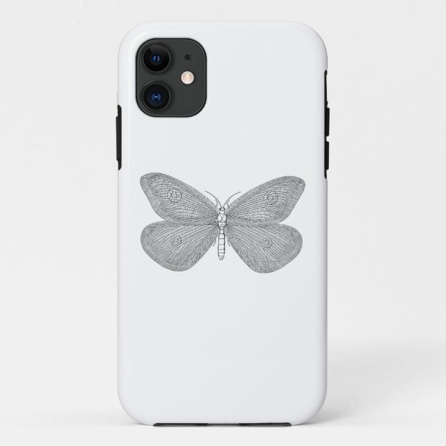 Coques Case-Mate iPhone ailes d'insecte papillon (Dos)