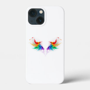 Case-Mate iPhone Case Ailes fluffy arc-en-ciel