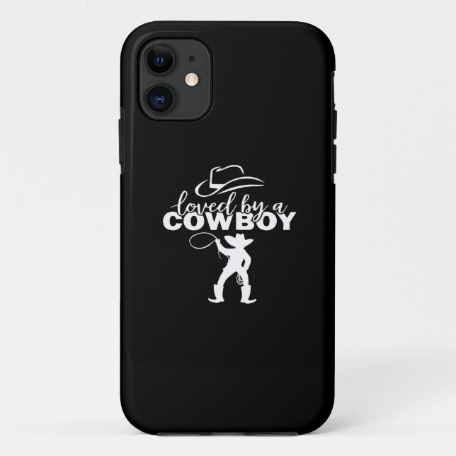 Coques Case-Mate iPhone aimé par un cowboy (Dos)