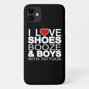 Etui iPhone Case-Mate Aimer Chaussures Booze Garçons avec tatouages