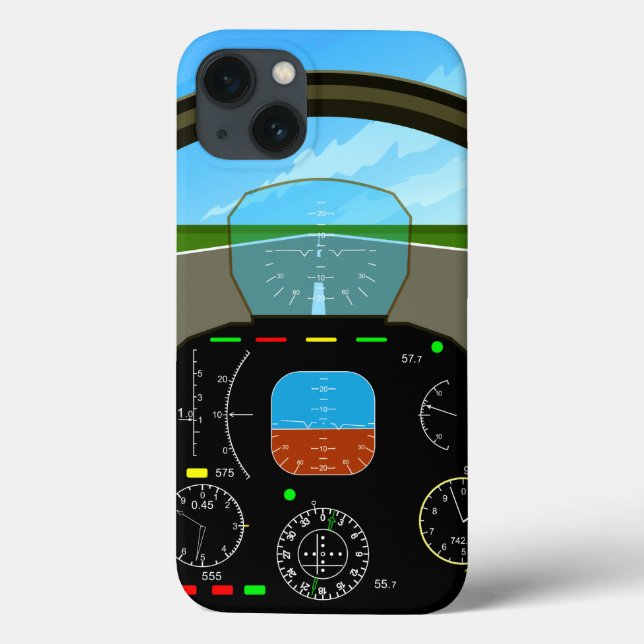 Coques Case-Mate iPhone AirPlane Cockpit iPad Case (Verso)