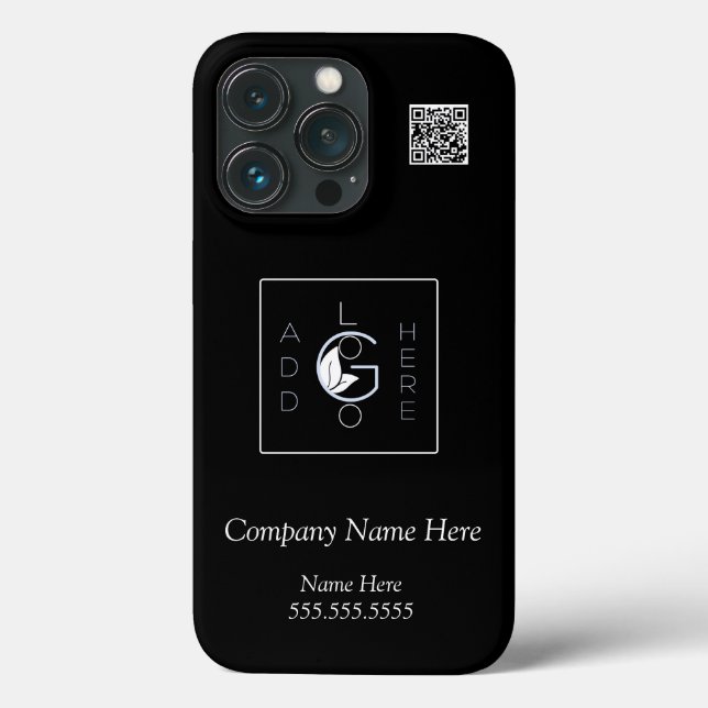 Coques Case-Mate iPhone Ajouter le logo Modern Minimaliste White script co (Verso)