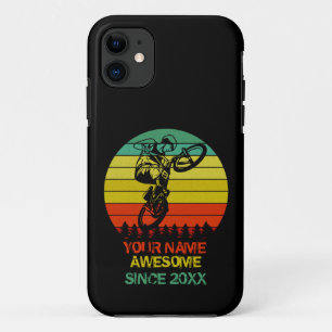 Case-Mate iPhone Case Ajouter Un Nom Année BMX Vélo Rider Awesome Depuis