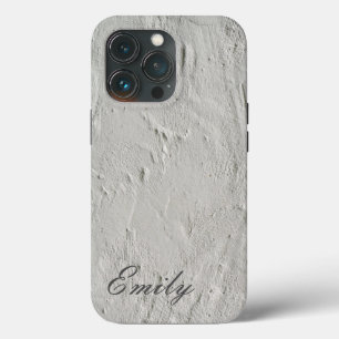 Case-Mate iPhone Case AJOUTER UN NOM minimaliste moderne à la mode gris 