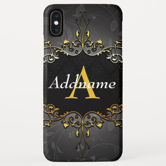 Coques Case-Mate iPhone Ajouter votre nom et votre initiale (Dos)