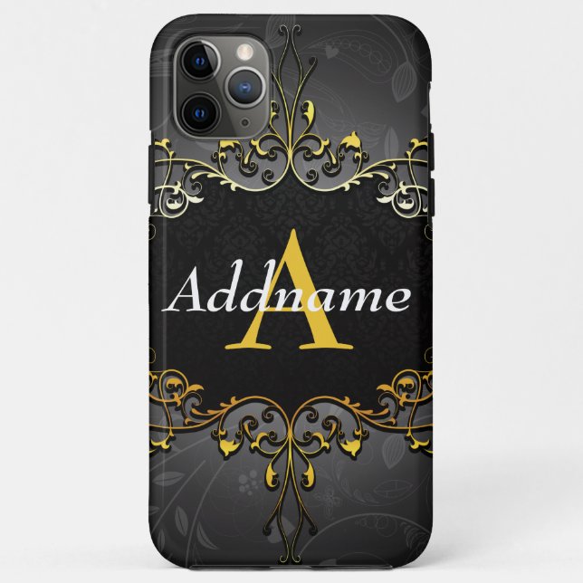 Coques Case-Mate iPhone Ajouter votre nom et votre initiale (Dos)