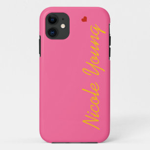 Coque iPhone 11 ajouter votre nom personnalisé