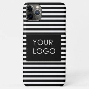 Case-Mate iPhone Case Ajoutez Votre Logo Personnalisé Business Chic Blac