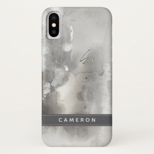 Case-Mate iPhone Case Ajoutez votre nom Objets mystiques - Gris