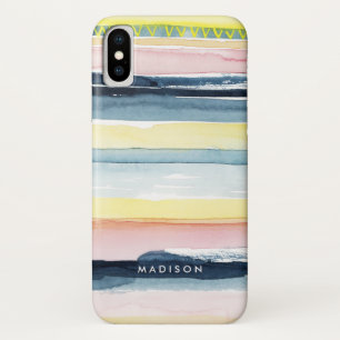 Coque iPhone X Ajoutez votre nom   Sunset Stream I