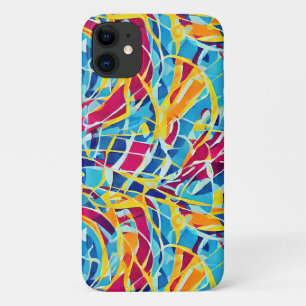Case-Mate iPhone Case Ajoutez votre propre motif Cute moderne rétro 60s 