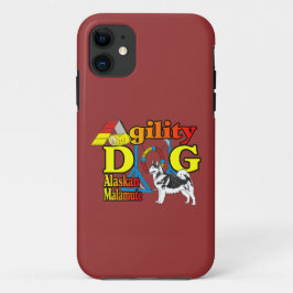 Coques Pour iPhone Alaskan Malamute Agilité