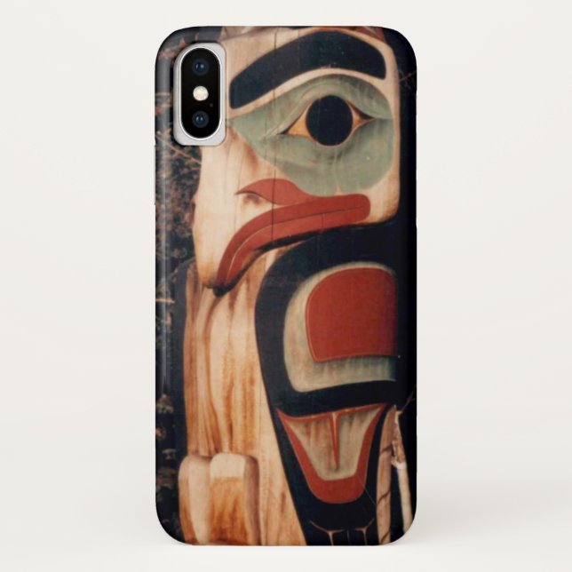 Coques Case-Mate iPhone Alaskan Totem Pole photo iPhone X (Dos)