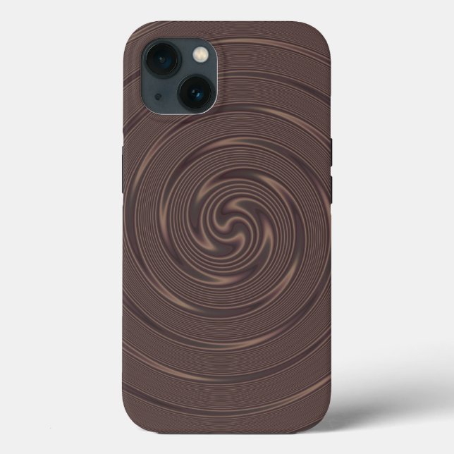Coques Case-Mate iPhone Album de registre de chocolat (Verso)