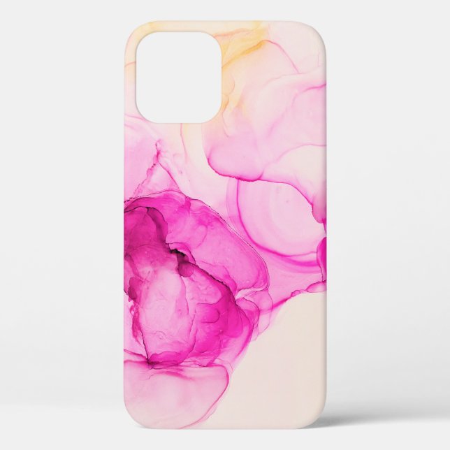 Coques Case-Mate iPhone Alcool encre texture marine. L'art contemporain. (Verso)