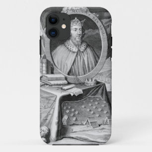 Coques Pour iPhone Alfred le Grand (849-99) Roi de Wessex, gravé