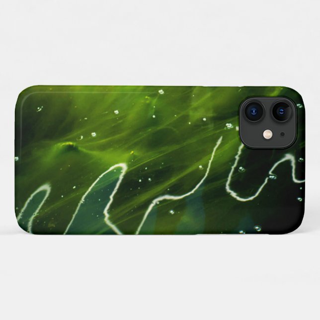 Coques Case-Mate iPhone Algues vertes et eau iphcnm (Dos (Horizontal))