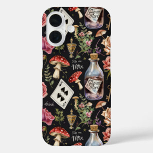 Coques iPhone 16 Alice au pays des merveilles Motif