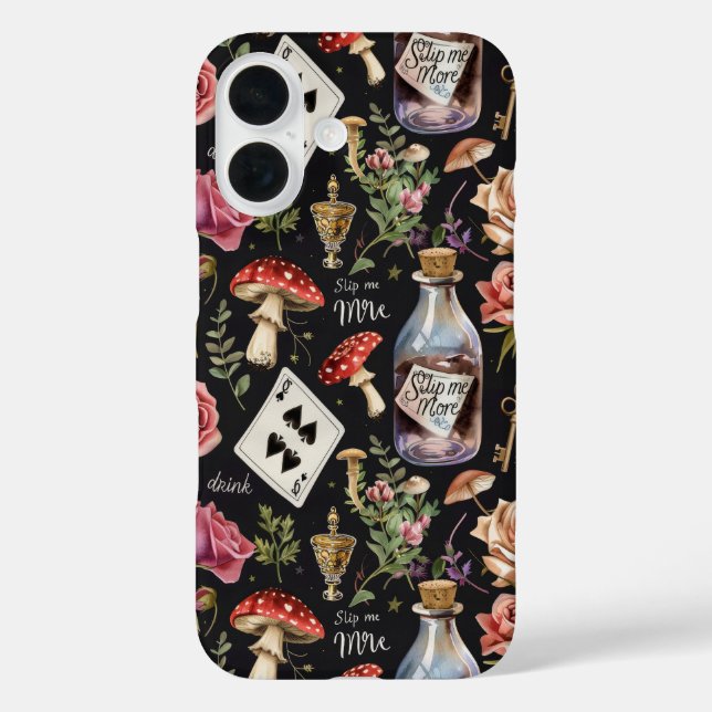 Coques Case-Mate iPhone Alice au pays des merveilles Motif (Verso)