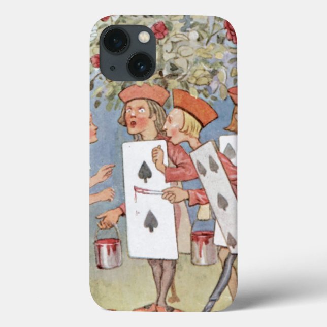 Coques Case-Mate iPhone Alice au pays des merveilles Roses (Verso)