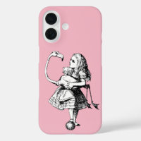 Alice dans le Flamant rose du pays des merveilles