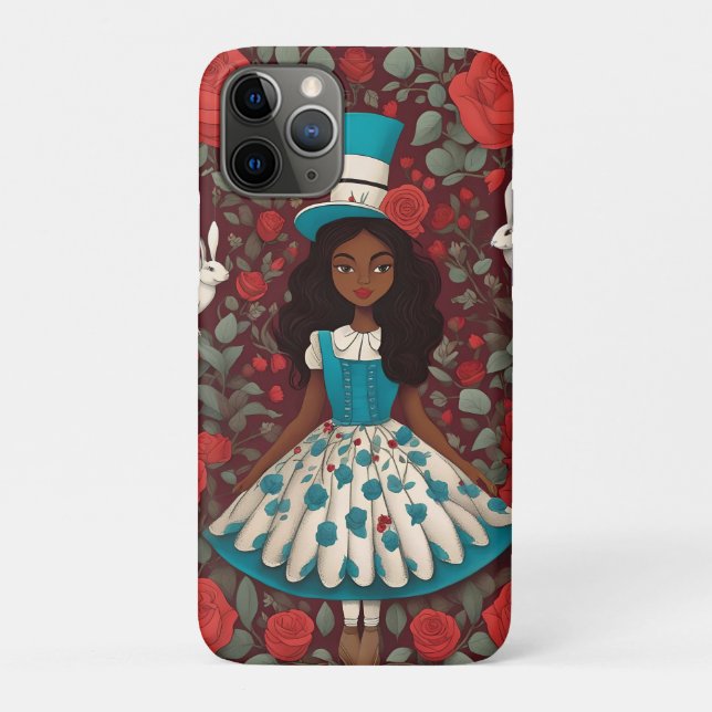Coques Case-Mate iPhone Alice noire au pays des merveilles (Dos)