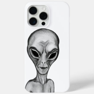 Coque iPhone 15 Pro Max Alien gris