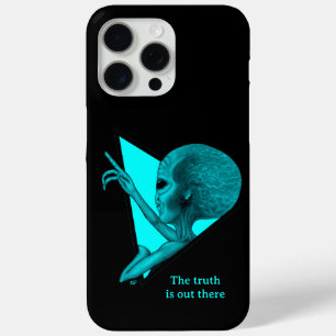 Coque iPhone 15 Pro Max Alien gris, la vérité est là