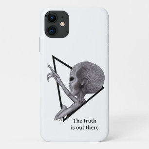 Case-Mate iPhone Case Alien gris, la vérité est là