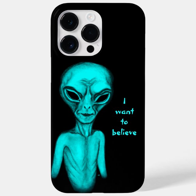 Coques Case-Mate iPhone Alien, je veux croire (Verso)
