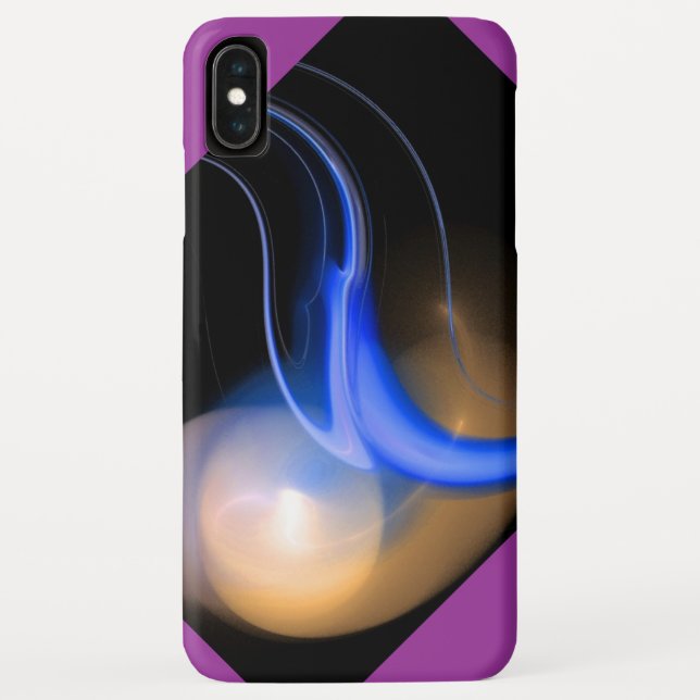 Coques Case-Mate iPhone ALIEN PEARL noir violet (Dos)