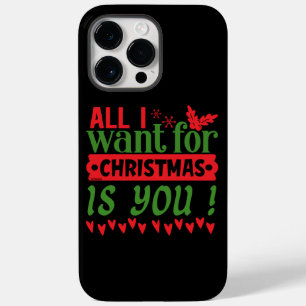 COQUE POUR POUR iPhone 14 PRO MAX ALL I WANT FOR CHRISTMAS IS YOU