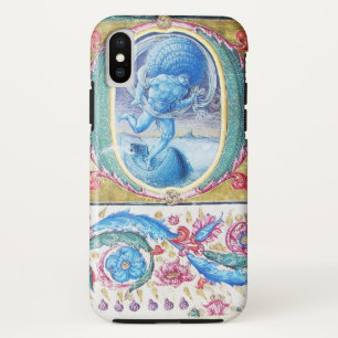 COQUE Case-Mate POUR iPhone ALLÉGATION DU MONOGRAMME FLORAL ANTIQUE VENT