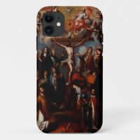 Allégorie de la Crucifixion avec des saints jésuit
