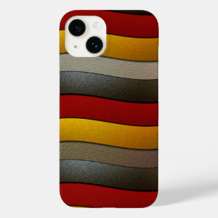 Coque Pour iPhone 14 Allemagne - couleurs du drapeau - Chrome par Shirl