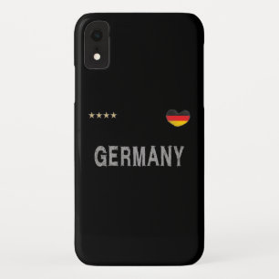 Case-Mate iPhone Case Allemagne Football Fan Chemise Coeur