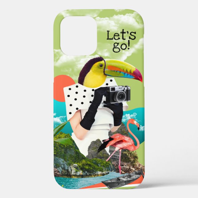 Coques Case-Mate iPhone Aller Voyage Cool Collage Pop Art (Verso)