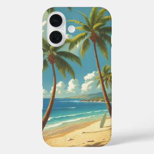 Coques iPhone 16 Aloha Voyage Hawaïen De Style vintage De Hawaii