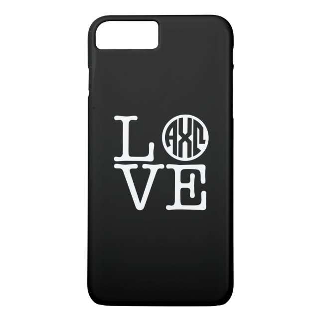 Coques Case-Mate iPhone Alpha Chi Omega | Amour (Dos)