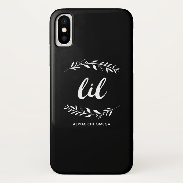 Coques Case-Mate iPhone Alpha guirlande d'Omega | Lil de Chi (Dos)