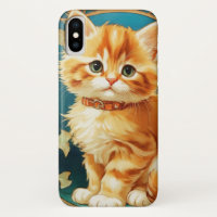 Alphonse Mucha Art Nouveau Chat