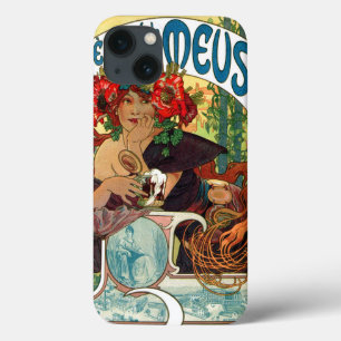 Etui iPhone Case-Mate Alphonse Mucha Bieres De La Meuse