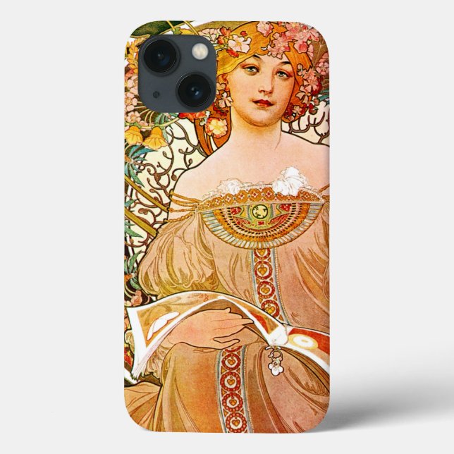 Coques Case-Mate iPhone Alphonse Mucha Dreaming (Verso)