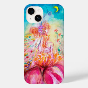 Coques Pour iPhone ALTHEA /Fée Whimsical sur la Fleur Rose