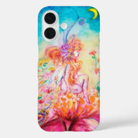 ALTHEA /Fée Whimsical sur la Fleur Rose