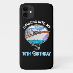 Case-Mate iPhone Case Amateur de croisière naviguant vers mes 70 ans