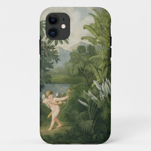 Coques Case-Mate iPhone Aménagez en parc avec le cupidon visant une flèche (Dos)