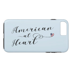 Coques Pour iPhone American at Heart Cell Phone Case